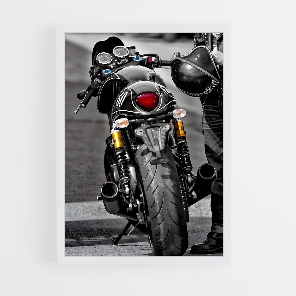 Poster Biker Legend – affiche Norton (vue 3)